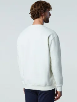 North Sails Felpa con logo in gomma*Uomo Outlet|Felpe