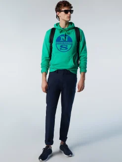 North Sails Felpa con maxi logo*Uomo Outlet|Felpe