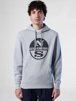 North Sails Felpa con maxi logo*Uomo Outlet|Felpe