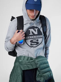 North Sails Felpa con maxi logo*Uomo Outlet|Felpe