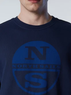 North Sails Felpa con maxi logo*Uomo Outlet|Felpe
