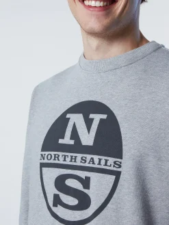 North Sails Felpa con maxi logo*Uomo Outlet|Felpe