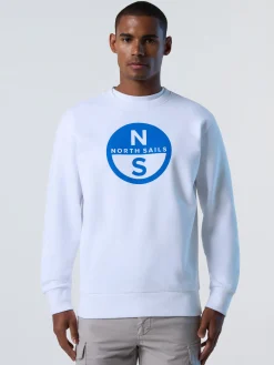 North Sails Felpa con maxi stampa*Uomo Outlet|Felpe