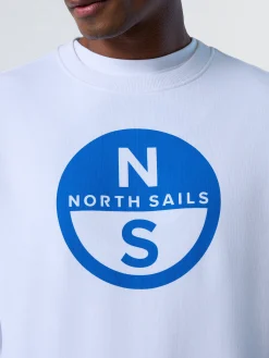 North Sails Felpa con maxi stampa*Uomo Outlet|Felpe