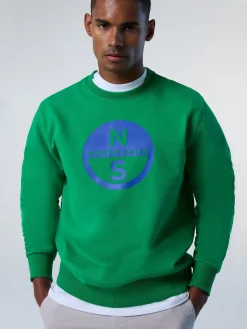 North Sails Felpa con maxi stampa*Uomo Outlet|Felpe