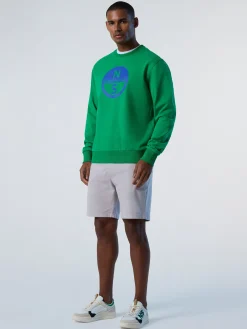 North Sails Felpa con maxi stampa*Uomo Outlet|Felpe