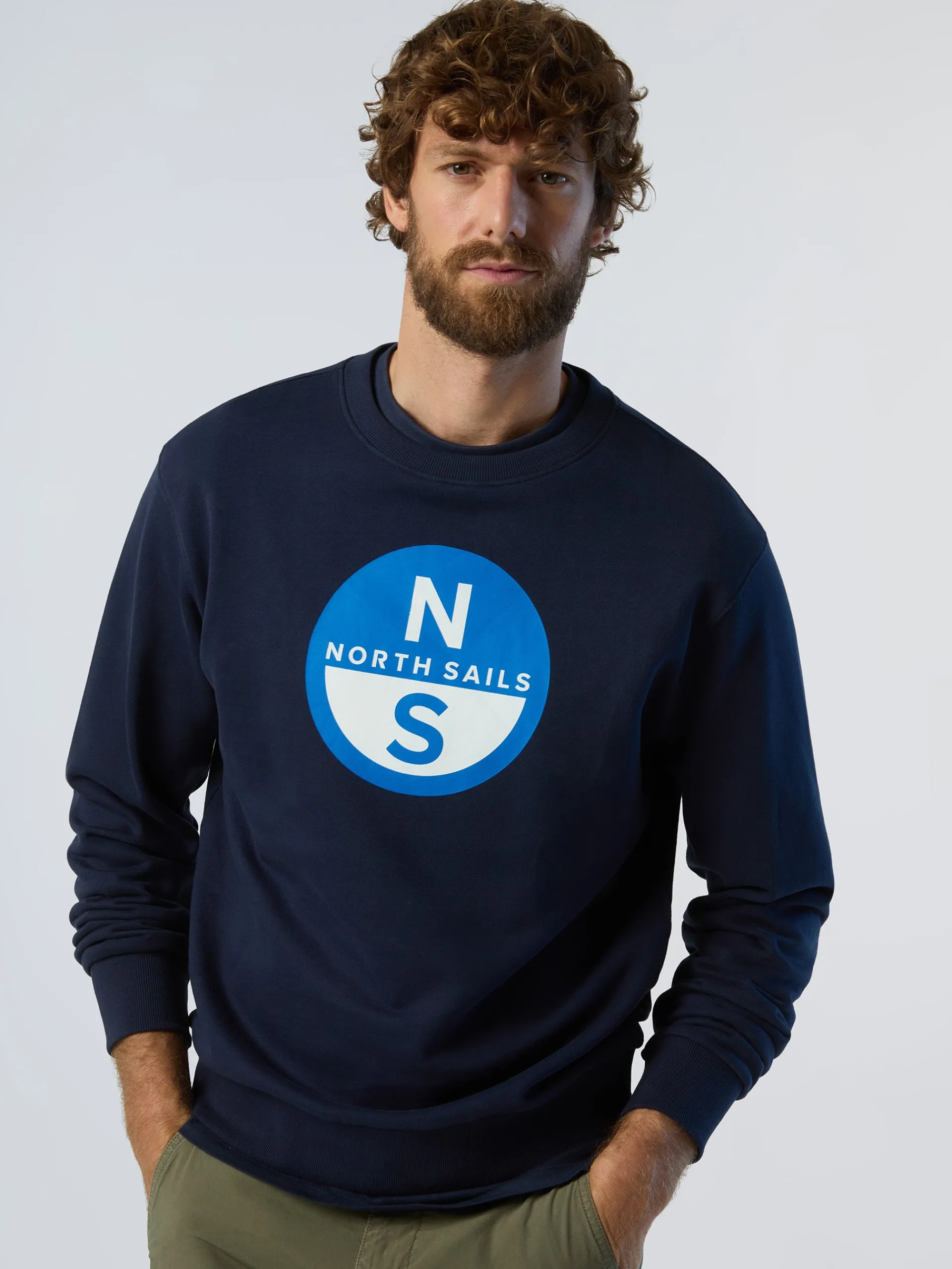 North Sails Felpa con maxi stampa*Uomo Outlet|Felpe