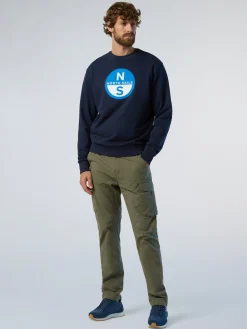 North Sails Felpa con maxi stampa*Uomo Outlet|Felpe