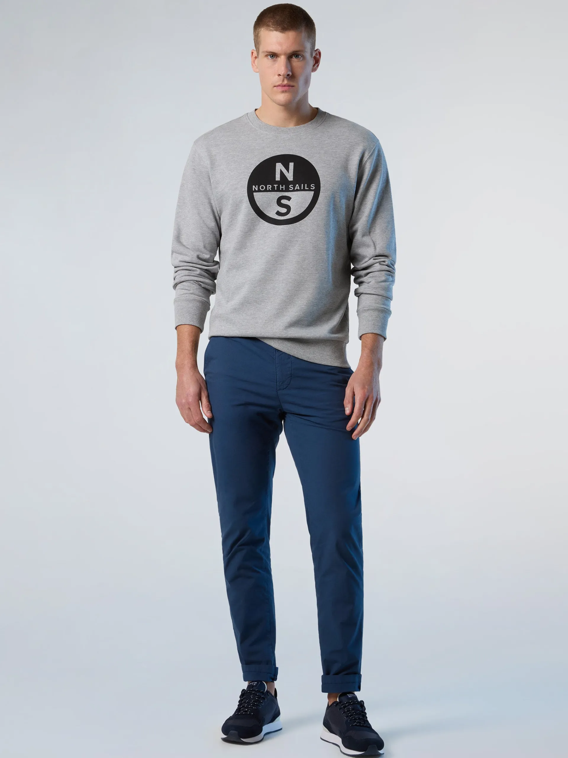 North Sails Felpa con maxi stampa*Uomo Outlet|Felpe