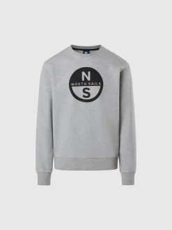 North Sails Felpa con maxi stampa*Uomo Outlet|Felpe