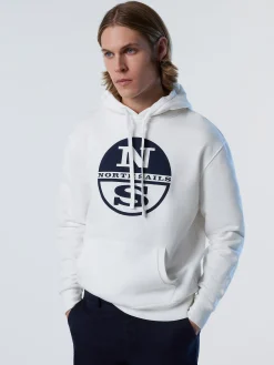 North Sails Felpa con maxi stampa*Uomo Outlet|Felpe