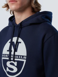 North Sails Felpa con maxi stampa*Uomo Outlet|Felpe