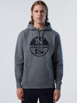 North Sails Felpa con maxi stampa*Uomo Outlet|Felpe