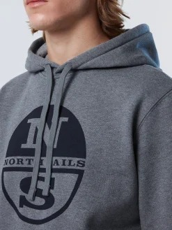 North Sails Felpa con maxi stampa*Uomo Outlet|Felpe