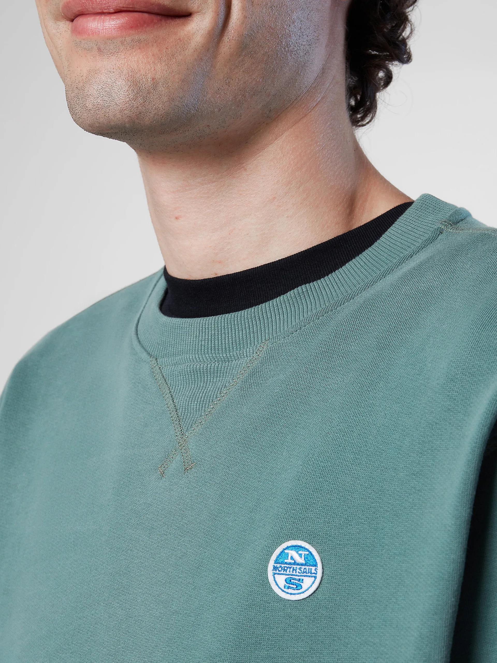 North Sails Felpa con patch*Uomo Outlet|Felpe