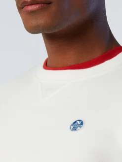 North Sails Felpa con patch*Uomo Outlet|Felpe