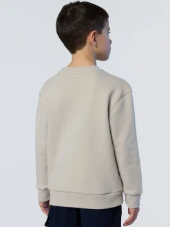 North Sails Felpa con patch riciclate* Felpe