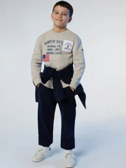 North Sails Felpa con patch riciclate* Felpe