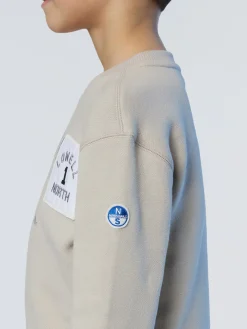 North Sails Felpa con patch riciclate* Felpe