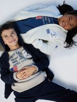 North Sails Felpa con patch riciclate* Felpe