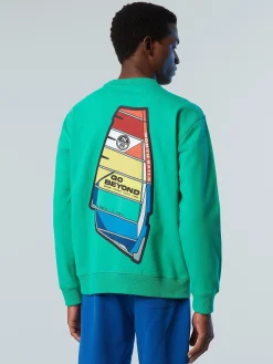 North Sails Felpa con stampa grafica*Uomo Outlet|Felpe