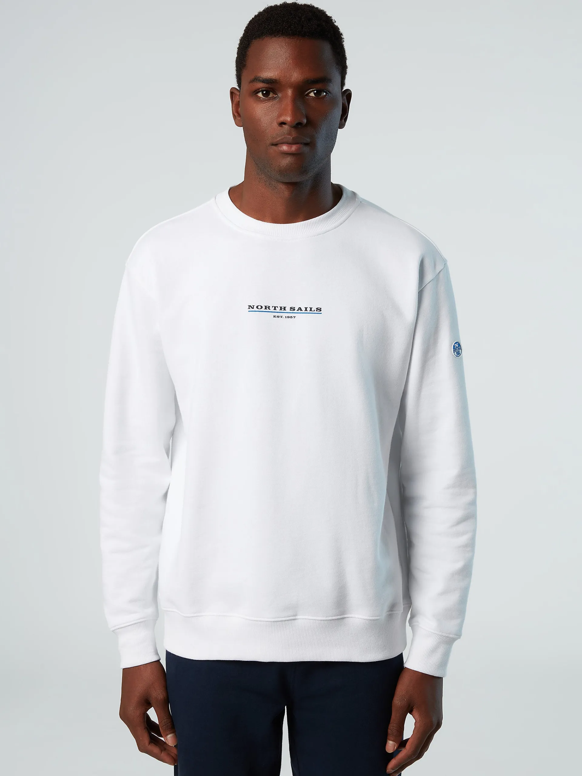 North Sails Felpa con stampa lettering*Uomo Outlet|Felpe