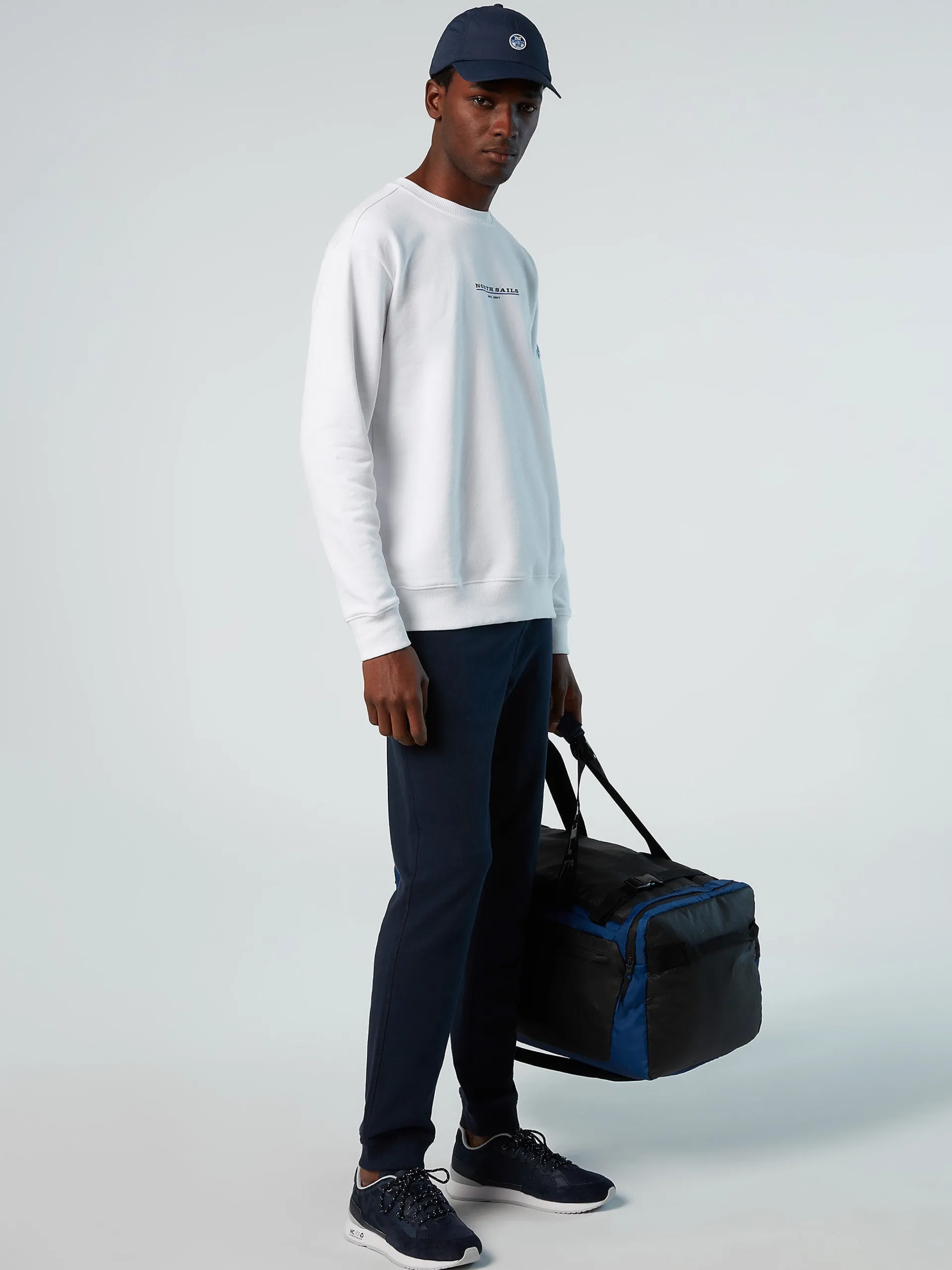 North Sails Felpa con stampa lettering*Uomo Outlet|Felpe