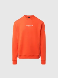 North Sails Felpa con stampa lettering*Uomo Outlet|Felpe