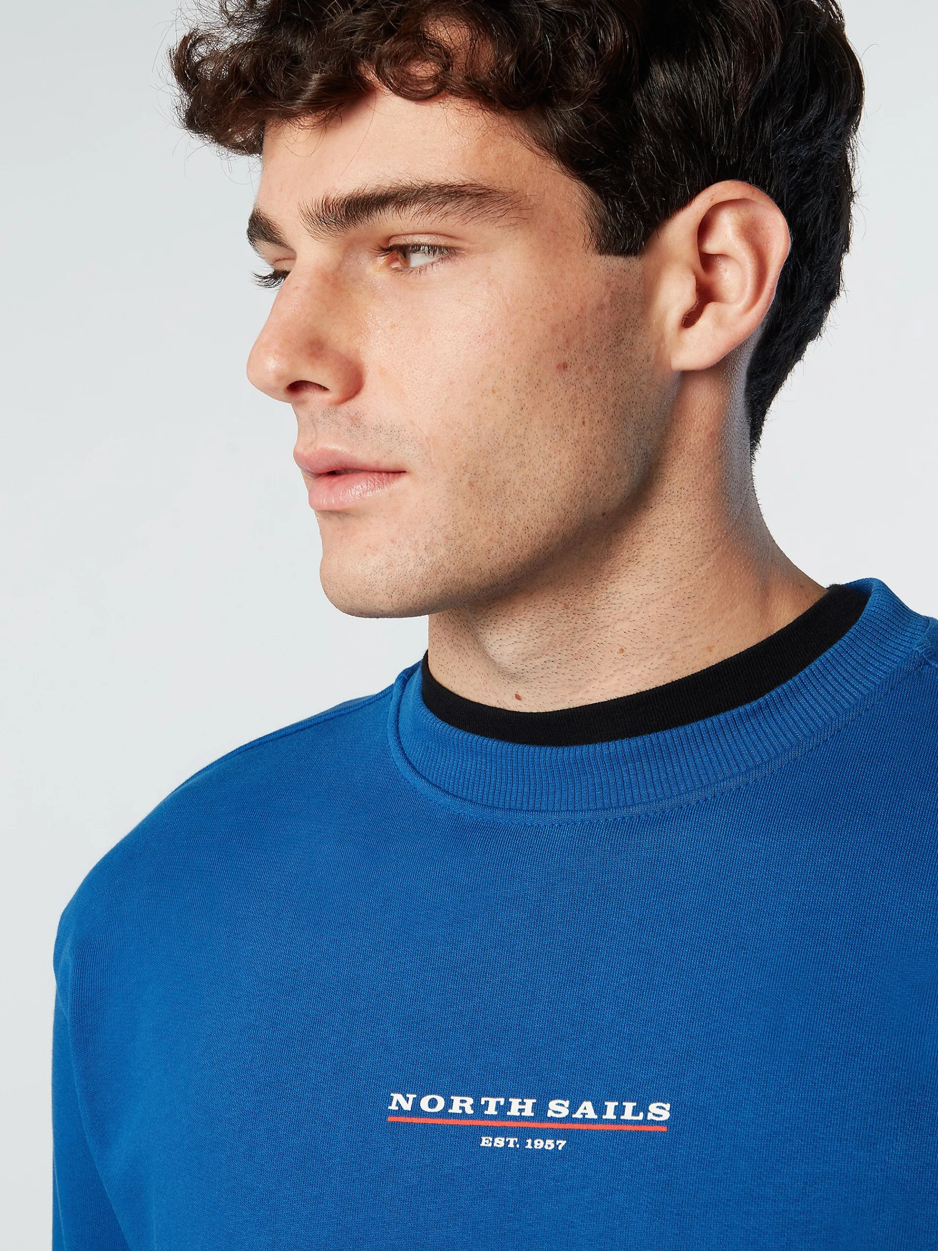 North Sails Felpa con stampa lettering*Uomo Outlet|Felpe