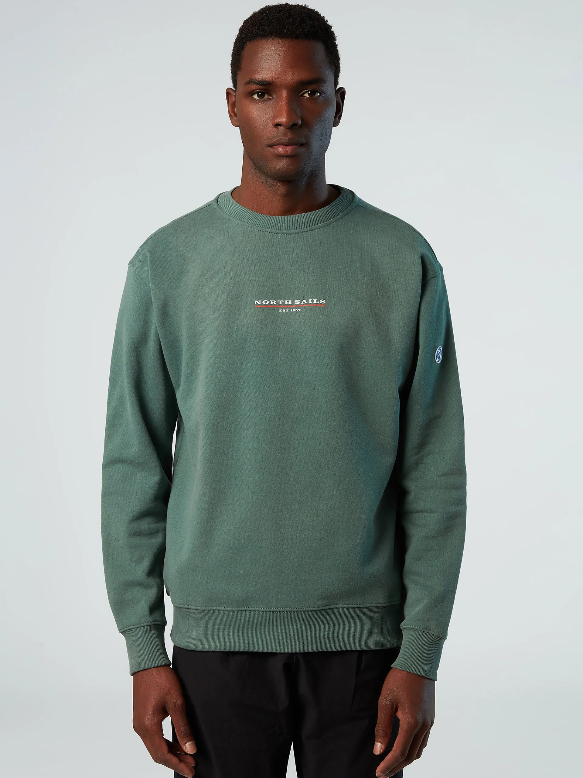 North Sails Felpa con stampa lettering*Uomo Outlet|Felpe