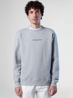 North Sails Felpa con stampa lettering*Uomo Outlet|Felpe