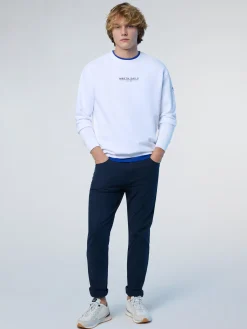 North Sails Felpa con stampa lettering*Uomo Outlet|Felpe