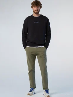 North Sails Felpa con stampa lettering*Uomo Outlet|Felpe