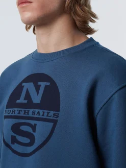 North Sails Felpa con stampa logo*Uomo Outlet|Felpe