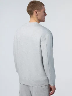 North Sails Felpa con stampa riflettente*Uomo Outlet|Felpe