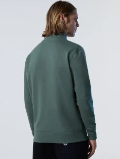 North Sails Felpa con zip in cotone*Uomo Outlet|Felpe