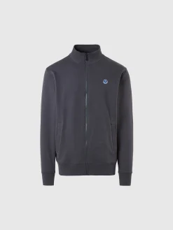 North Sails Felpa con zip in cotone*Uomo Outlet|Felpe