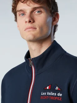 North Sails Felpa con zip Saint-Tropez*Uomo Outlet|Felpe