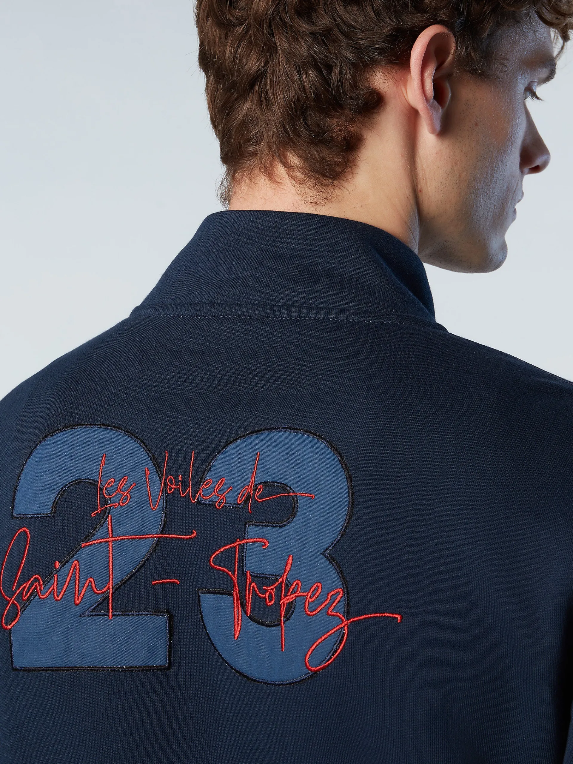 North Sails Felpa con zip Saint-Tropez*Uomo Outlet|Felpe