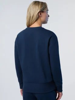 North Sails Felpa girocollo con ricamato*Donna Shop By Look|Felpe