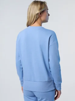 North Sails Felpa girocollo con ricamato*Donna Shop By Look|Felpe