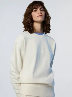 North Sails Felpa girocollo con ricamato*Donna Shop By Look|Felpe