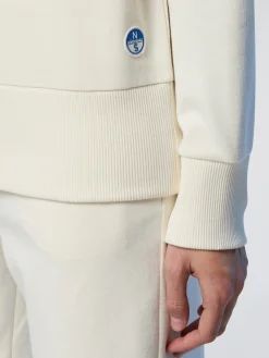 North Sails Felpa girocollo con ricamato*Donna Shop By Look|Felpe