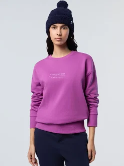 North Sails Felpa girocollo con ricamato*Donna Shop By Look|Felpe