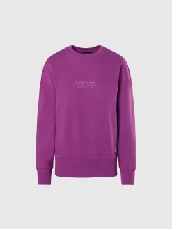 North Sails Felpa girocollo con ricamato*Donna Shop By Look|Felpe