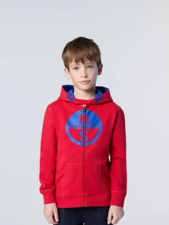 North Sails Felpa hoodie con maxi logo* Outlet