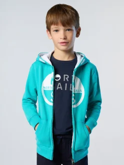 North Sails Felpa hoodie con maxi logo* Outlet