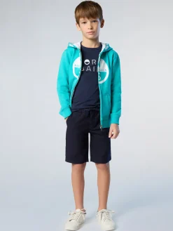 North Sails Felpa hoodie con maxi logo* Outlet