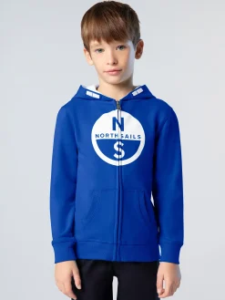North Sails Felpa hoodie con maxi logo* Outlet