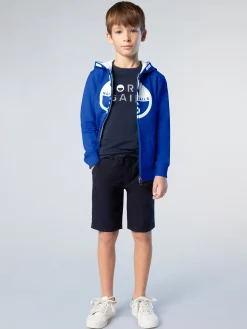 North Sails Felpa hoodie con maxi logo* Outlet